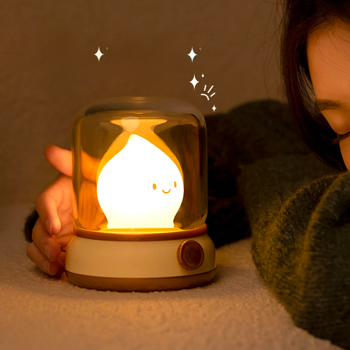 Adorable Mini Kerosene Night Lamp.