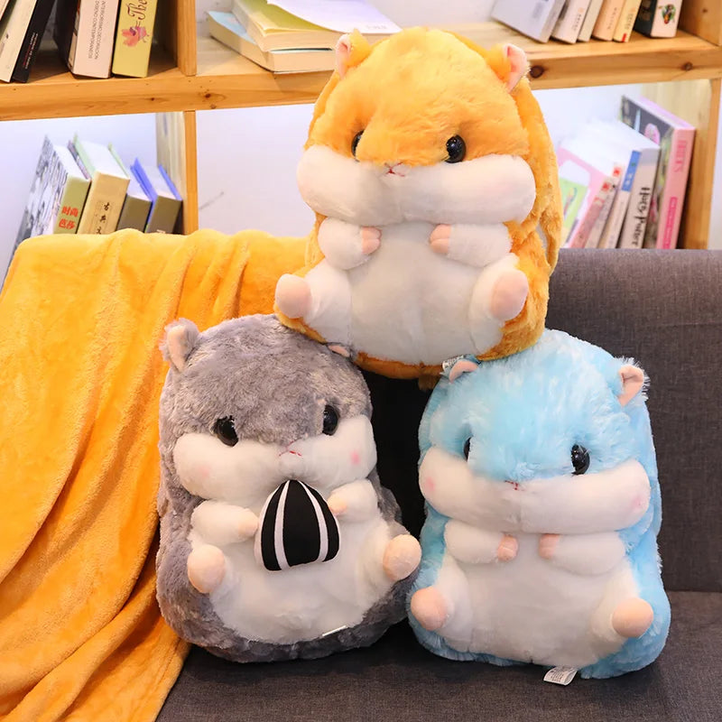 Cute Hamster Plushie with Blanket