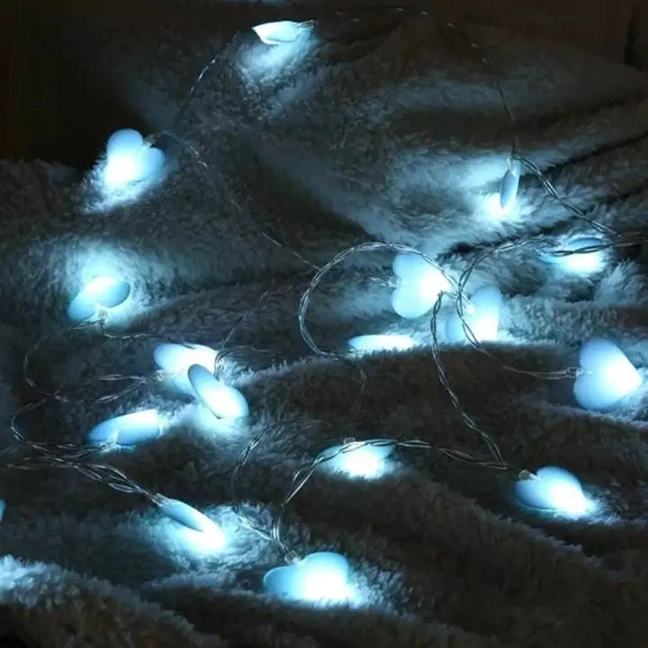 Adorable Heart String Lights