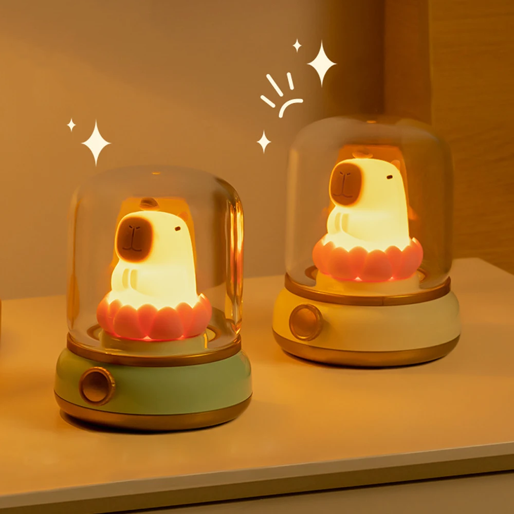 Kerosene Capybara Night Light