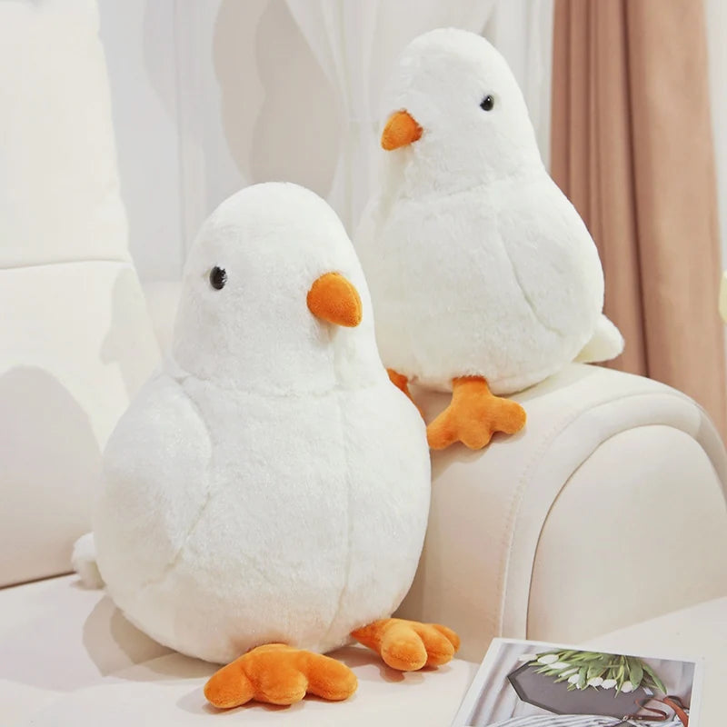Chubby Kawaii Pigeon Plushies