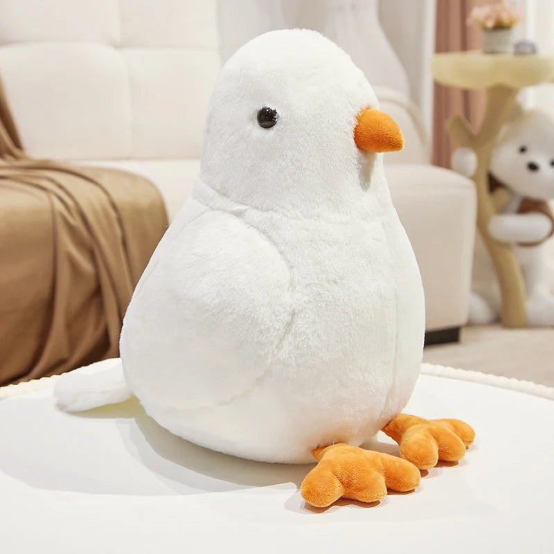 Chubby Kawaii Pigeon Plushies