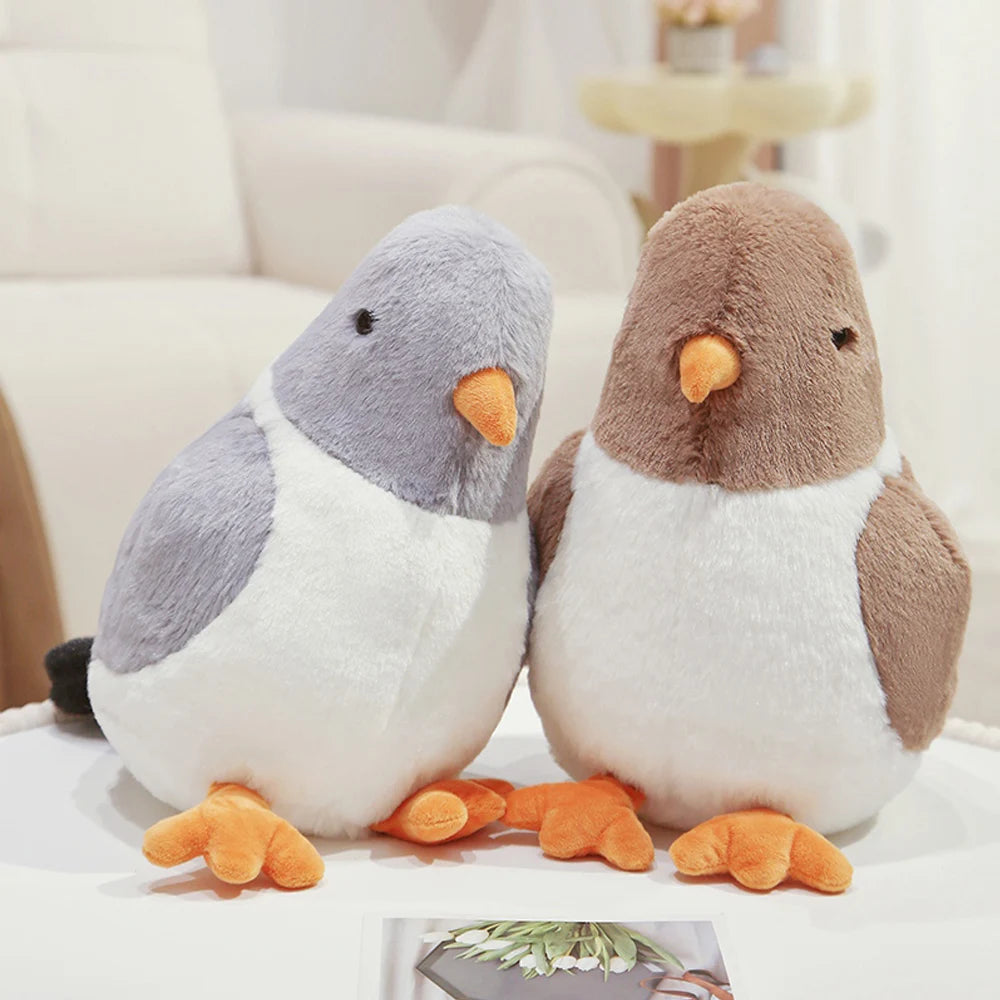 Chubby Kawaii Pigeon Plushies