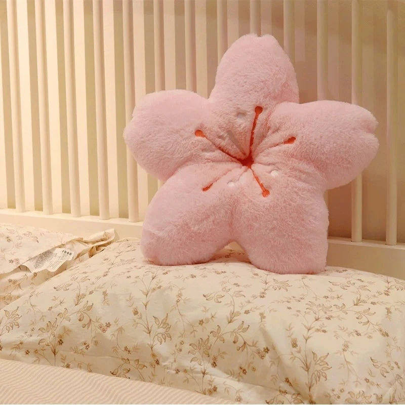 Cherry Blossom Fluffy Cushion