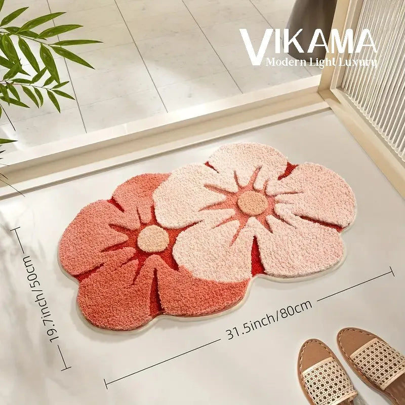 Cherry Blossom Bathroom Mat
