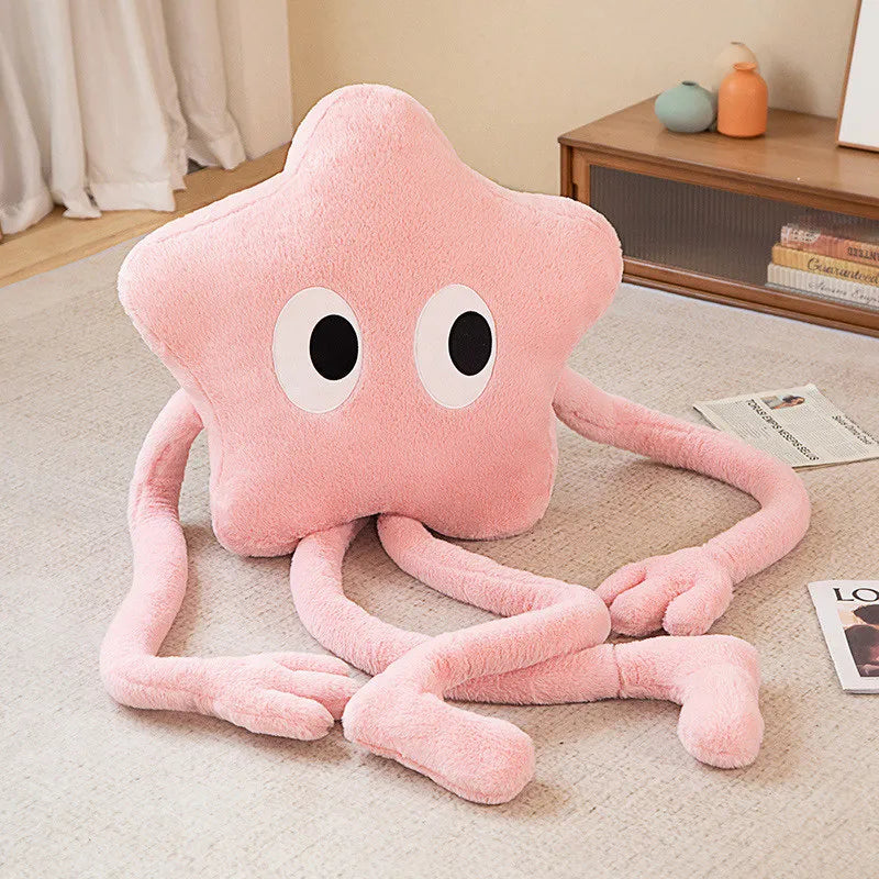 Giant Star Cushion with Extremely Long Limbs