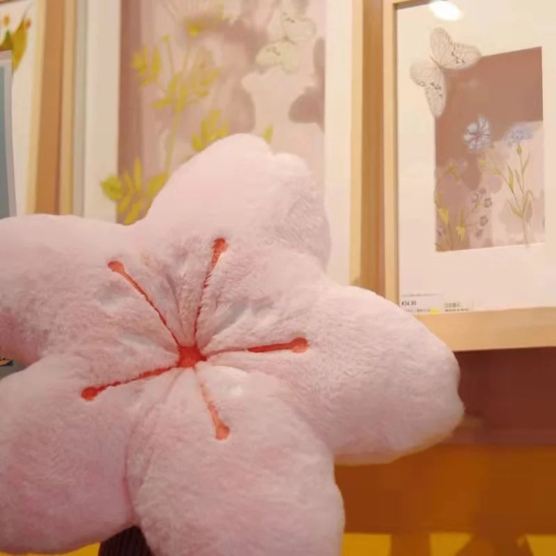 Cherry Blossom Fluffy Cushion