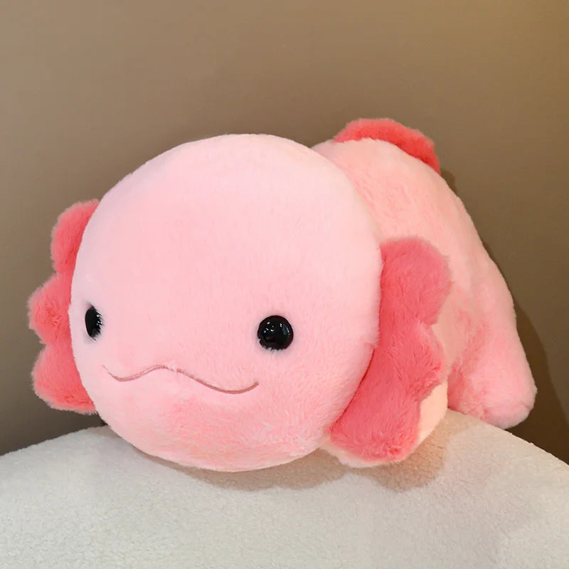 Cute Fluffy Axolotl Plushie