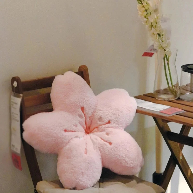 Cherry Blossom Fluffy Cushion