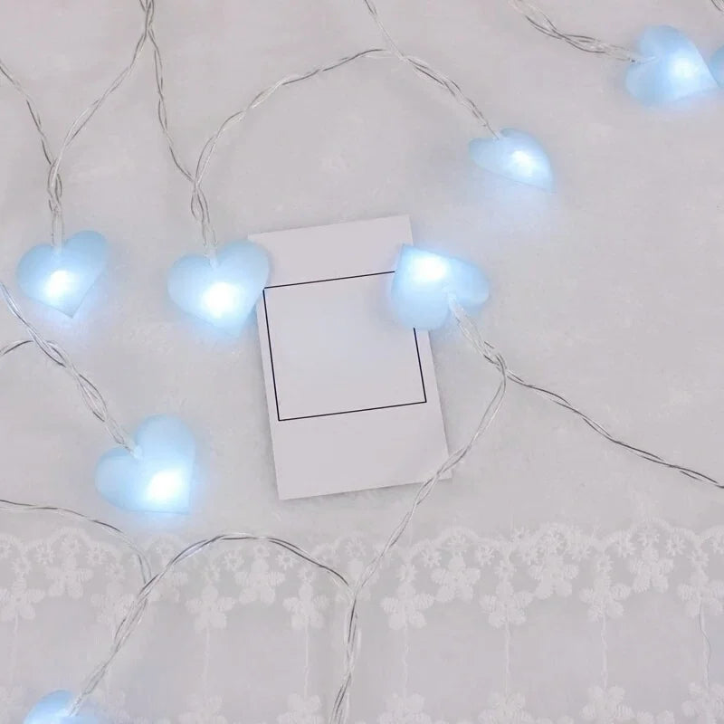 Adorable Heart String Lights