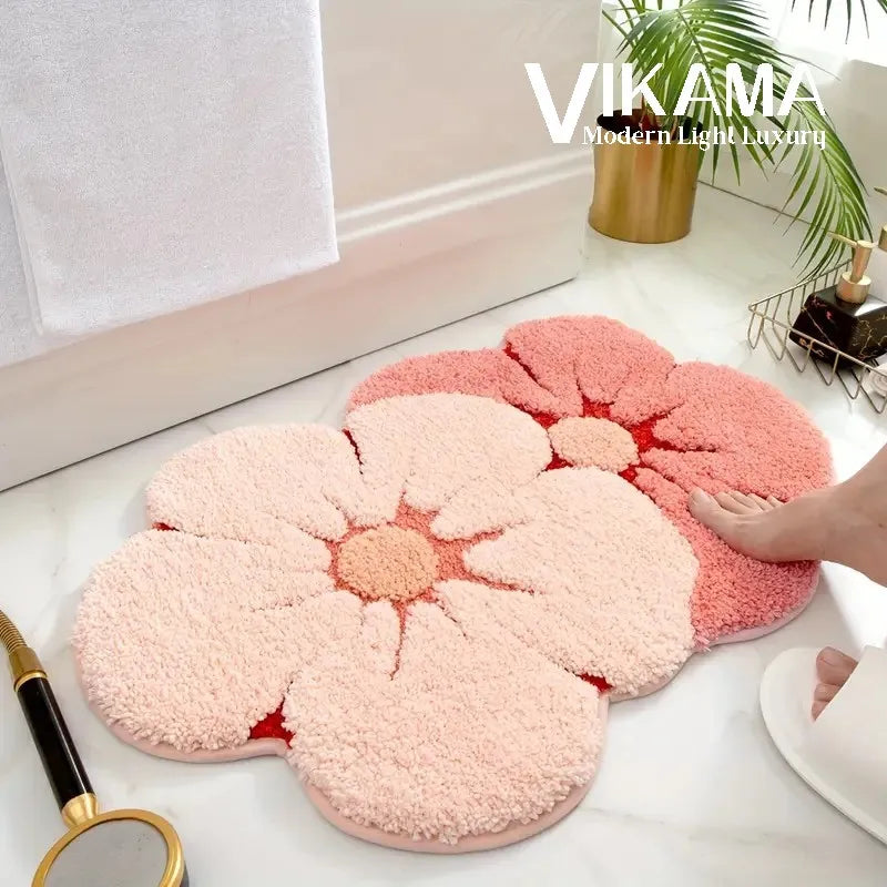 Cherry Blossom Bathroom Mat