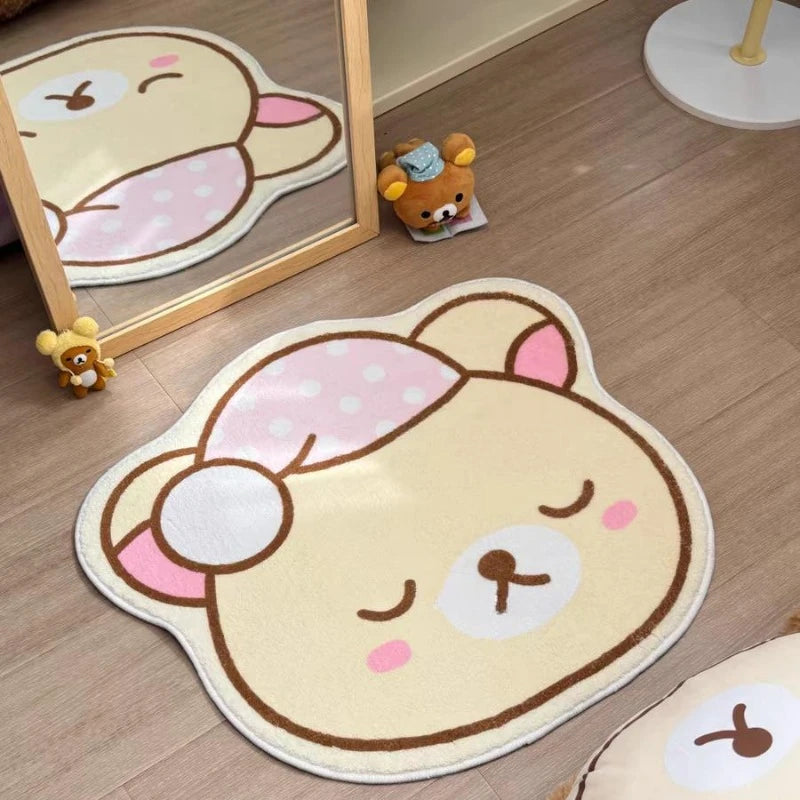Cute Kawaii Bear Mat