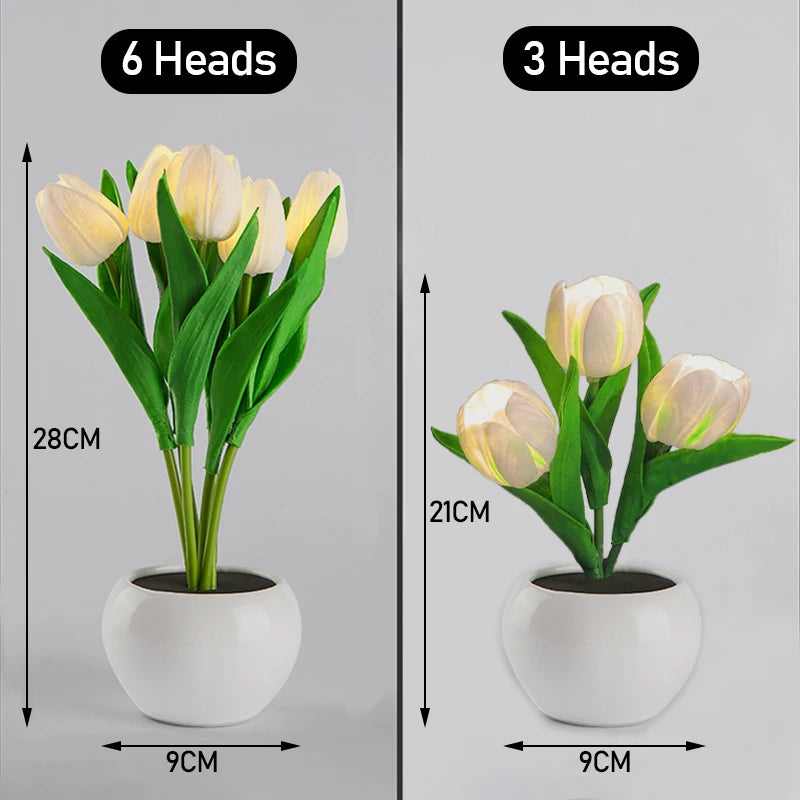 LED Tulip Lamp