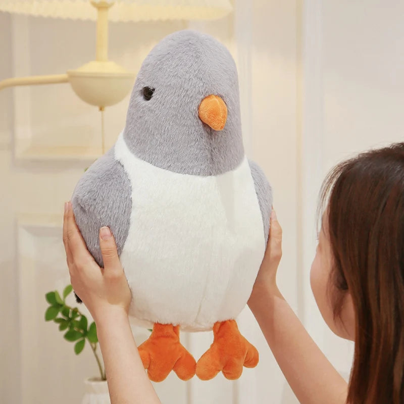 Chubby Kawaii Pigeon Plushies