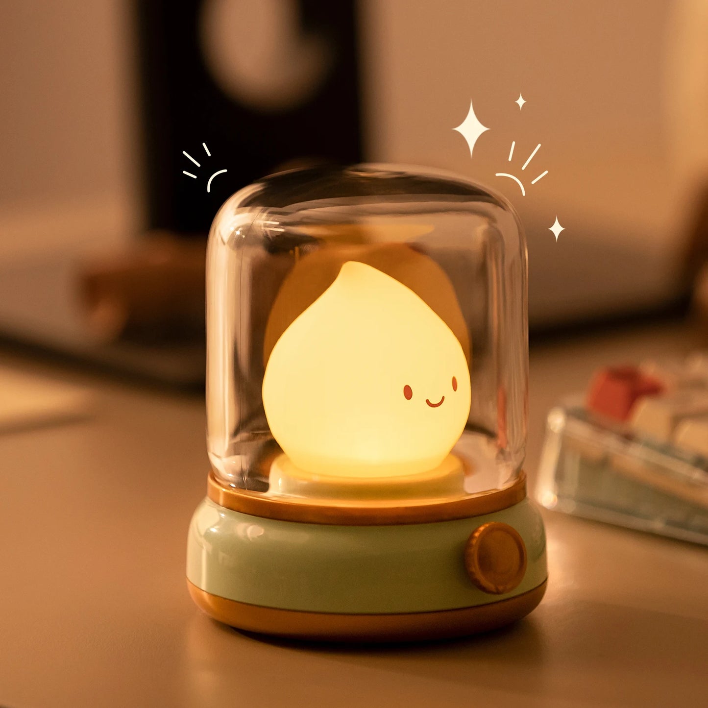 Adorable Mini Kerosene Night Lamp.