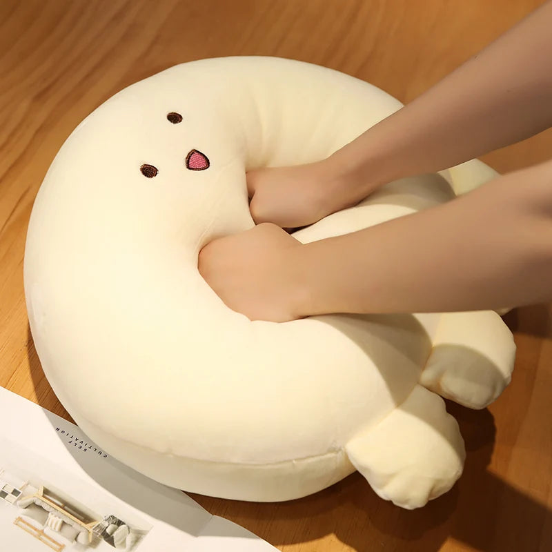 Adorable Plushie Cushion with An Adorable Face
