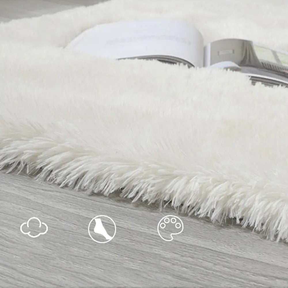 Fluffy Bedside Rug