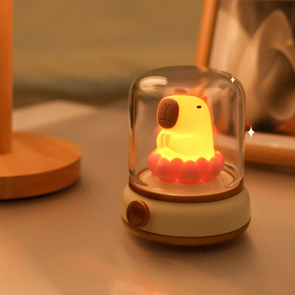 Kerosene Capybara Night Light