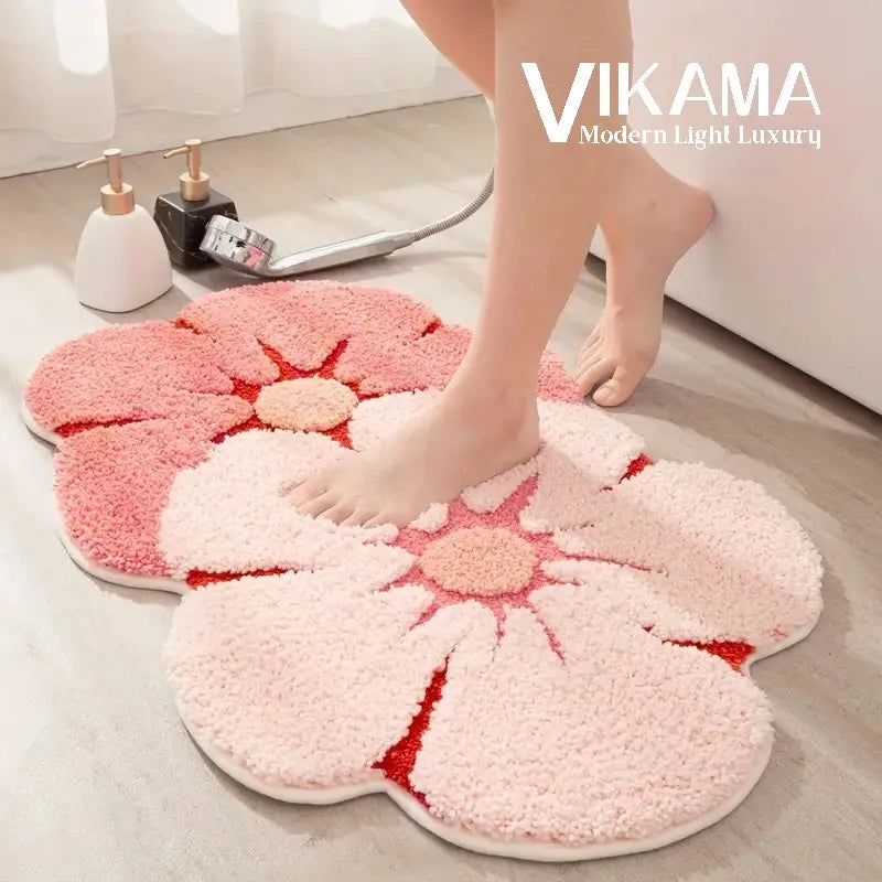 Cherry Blossom Bathroom Mat