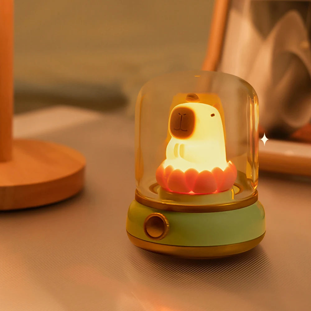 Kerosene Capybara Night Light