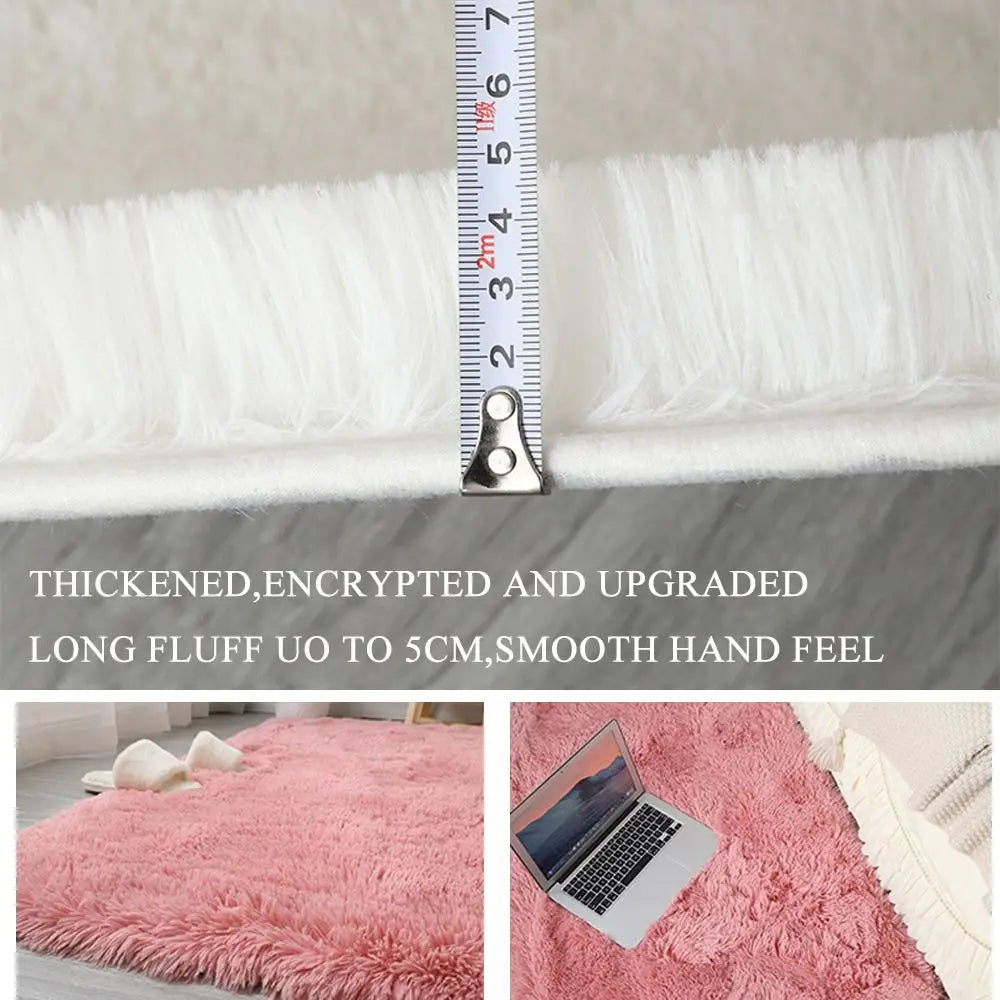 Fluffy Bedside Rug