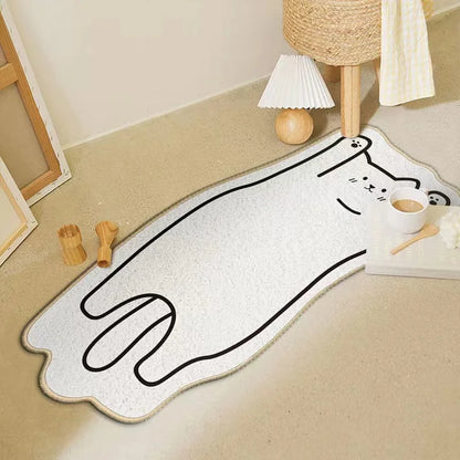 Silly Cat Mat