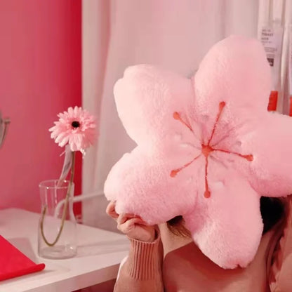 Cherry Blossom Fluffy Cushion